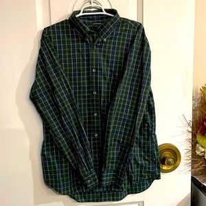 Nautica men’s extra large a bit trimmer button down shirt